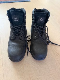 Wolverine steel-toed black boots - Men’s size 9