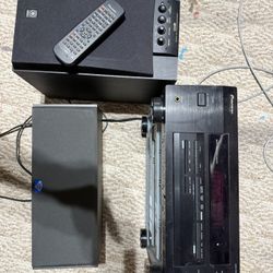 Stereo, sub, Speaker