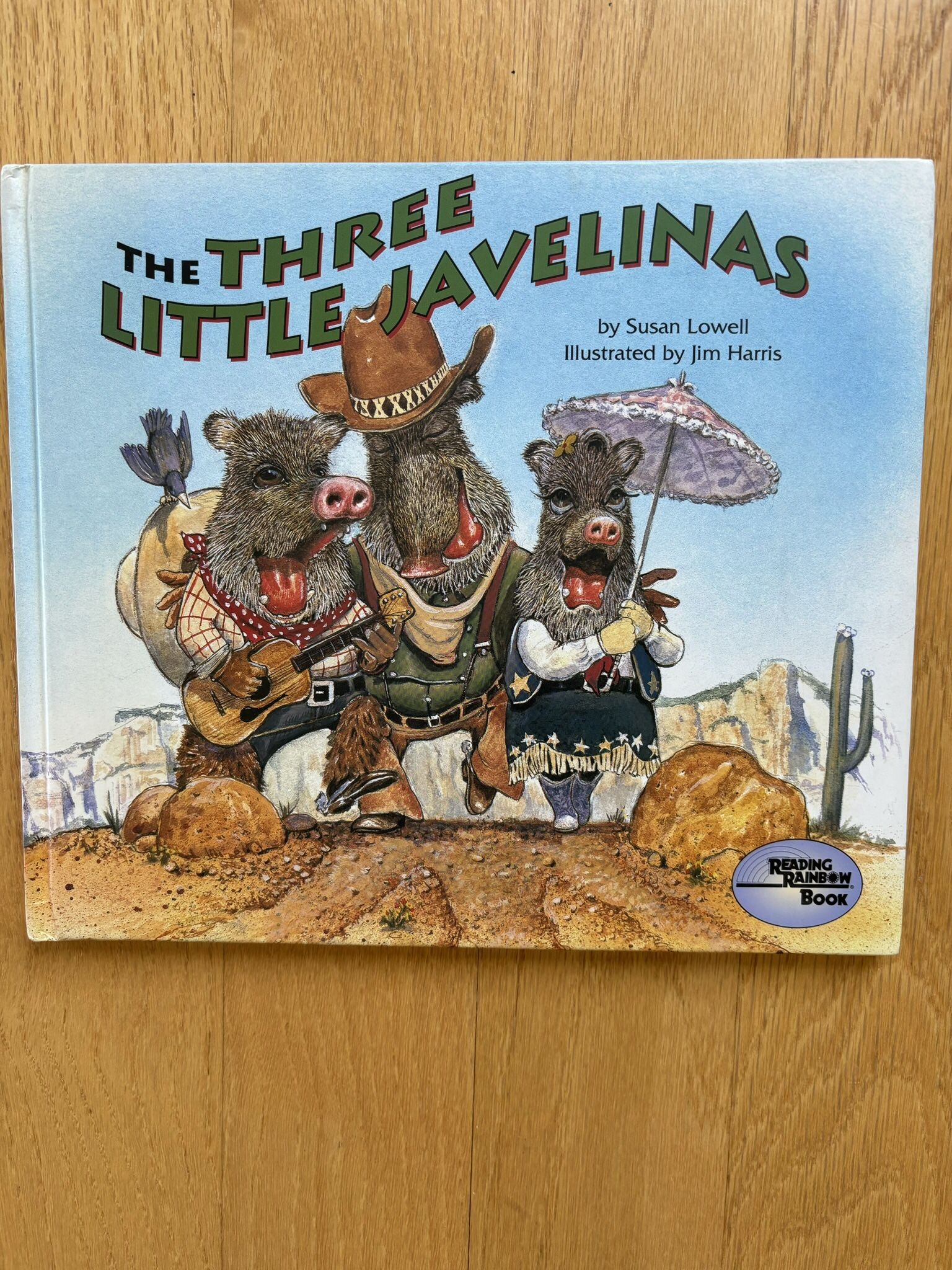 Three Little Javelinas - Signed 