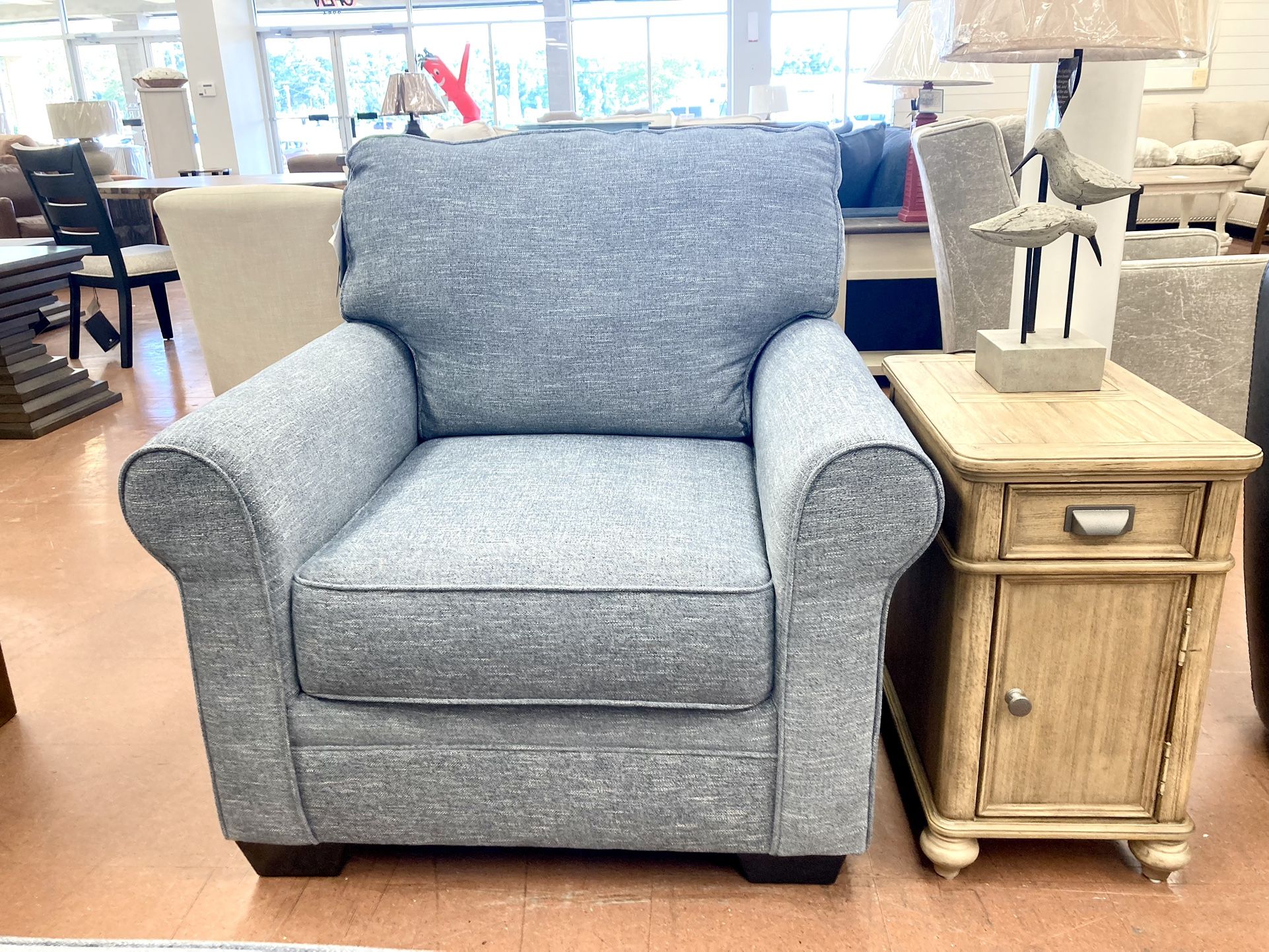 New Blue Club Chair
