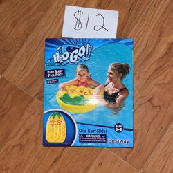 New $12! Bestway H2O GO Surf Buddy Pool Rider Ages 3-8