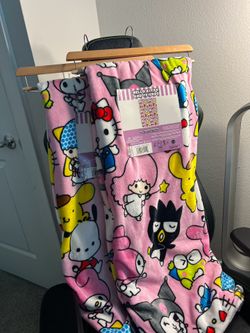 Hello Kitty Blankets (one Left) (READ DESCRIPTION) 