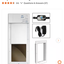 High Tech Pet 8 in. x 10 in. Power Pet Electronic Fully Automatic Dog and Cat Door