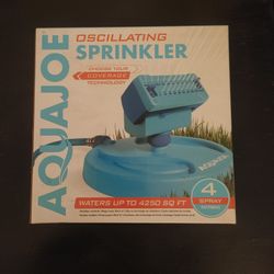 Aqua Joe AJ-OSPR20 Mini Gear-Driven Oscillating Sprinkler