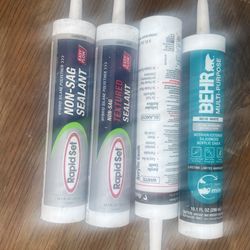 25 Containers Of Caulking Seal