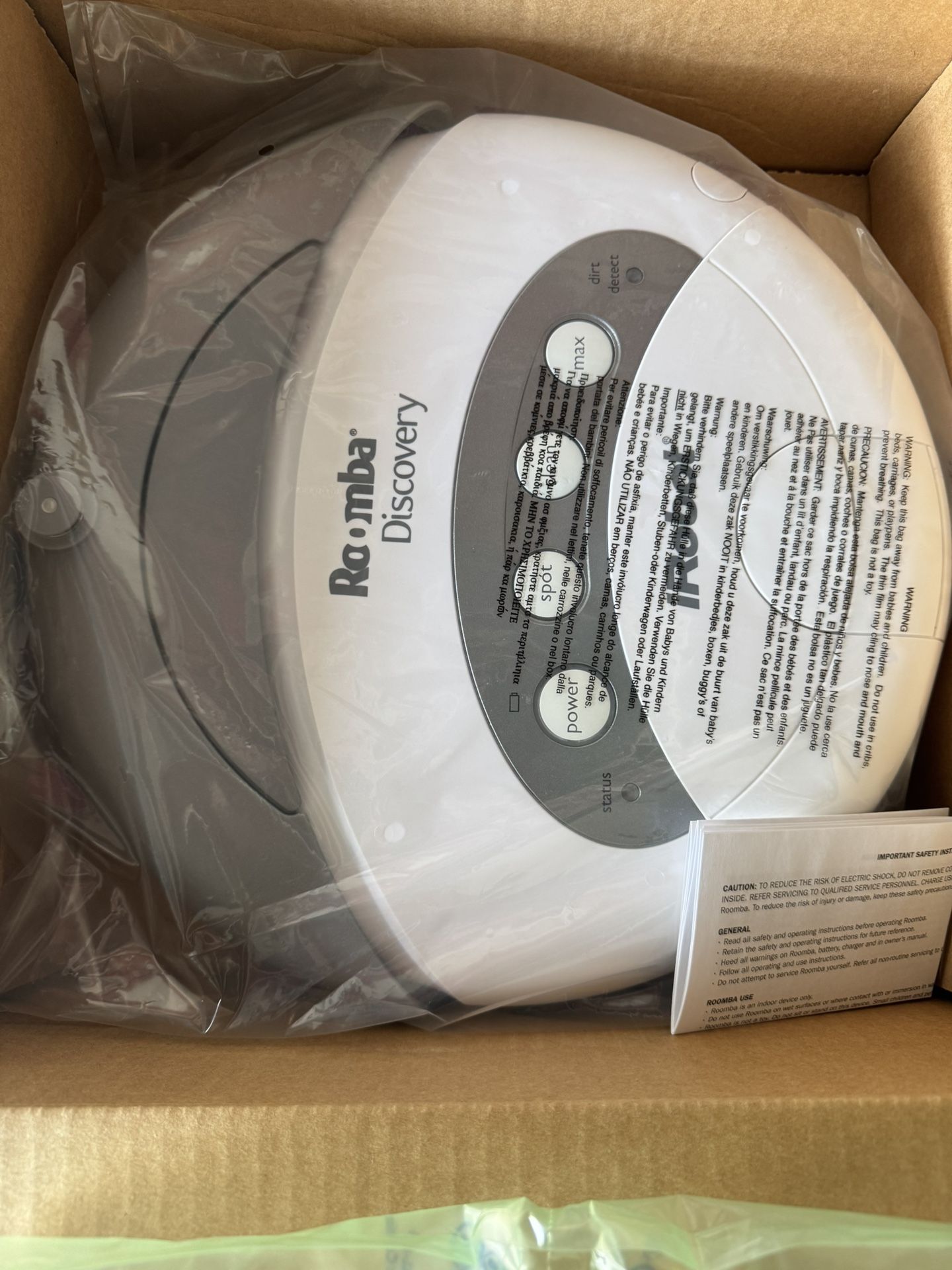 Never used IRobot Roomba Discovery