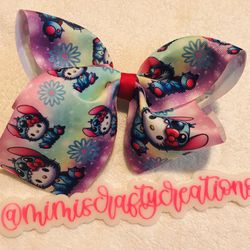 Hello Kitty/ Stitch Hair Bow