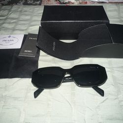 Brand New Prada PR17WS Sunglasses BLACK
