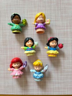 Fisher Price Little People Disney Princess set of 6