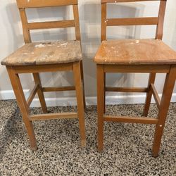 Wood Bar Stools