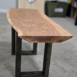 Live Edge Cherry Wood Coffee Table