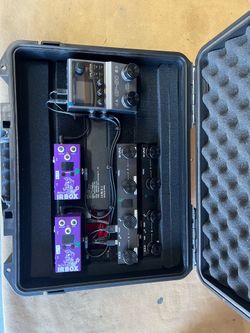 Valeton GP-50 custom guitar pedal board ready to go $300