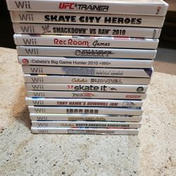 Nintendo Wii Games.  Great Condition 