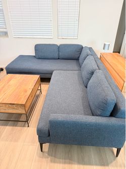 Andes 2 pc sectional from West Elm