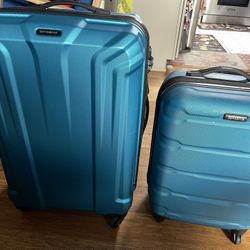 Samsonite Hard Shell 2 Piece Luggage Set With Lock
