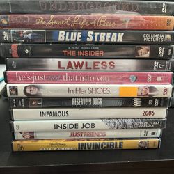 12 DVD Movie Variety Pack