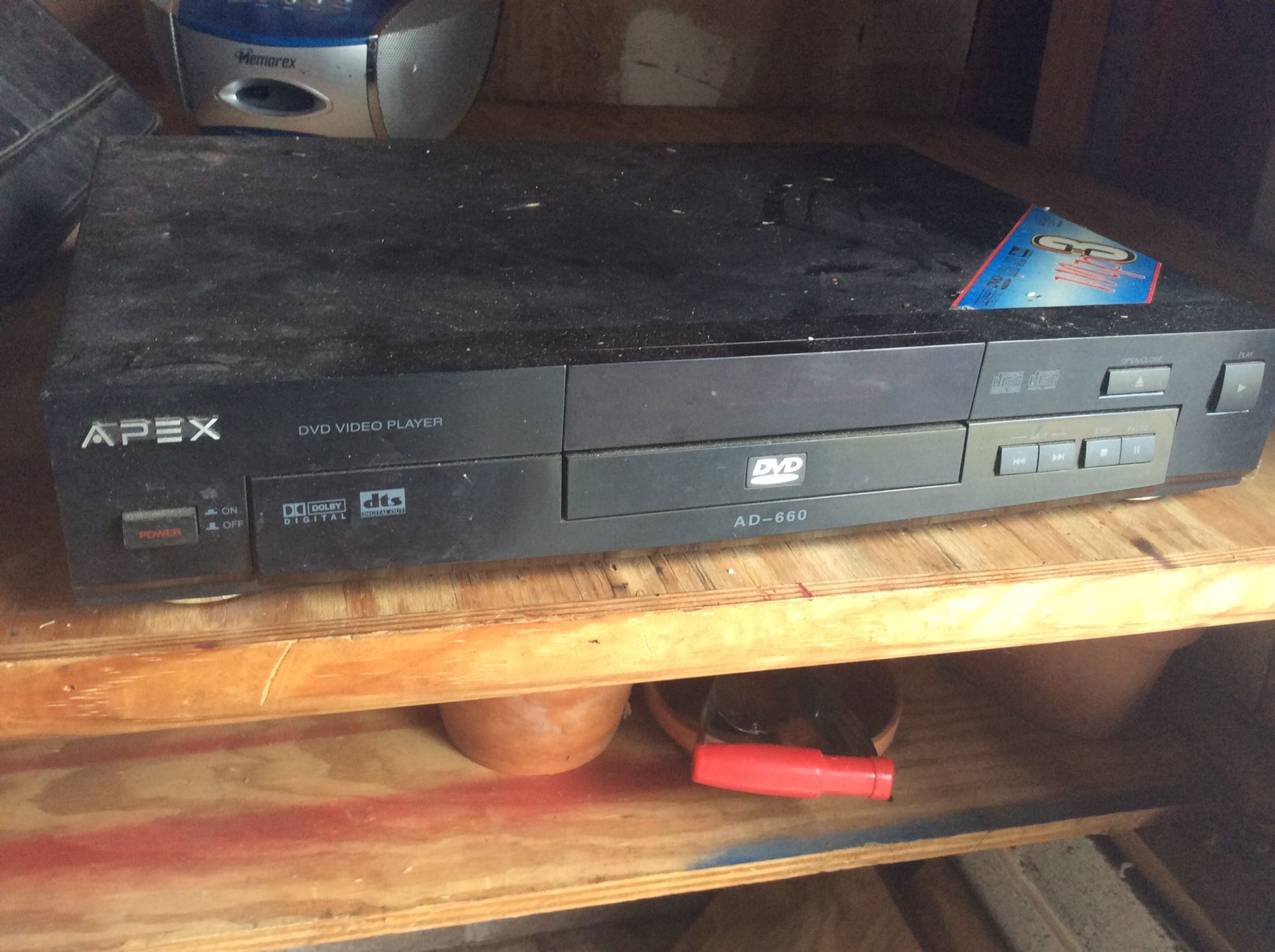 Apex DVD/MP3 player