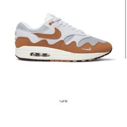 Nike x Patta Air Max 1 Size 6.5m,8w