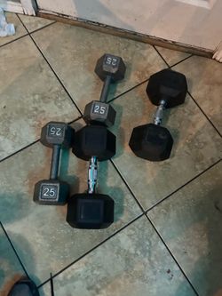 Dumbbells $1 per pound