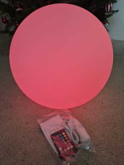 Esfera Decorativa Para Fiestas Con Luz