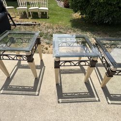 Coffee & Side Tables  Glass Tops