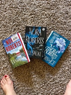 3 Nora Roberts books