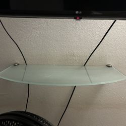 Glass Floating Shelf