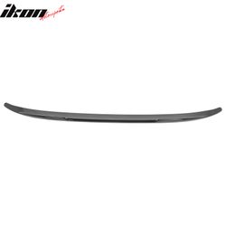 Fits 2020-2026 BMW 840i M8 Gran Coupe G16 F93 V Style Trunk Spoiler Gloss Black ABS