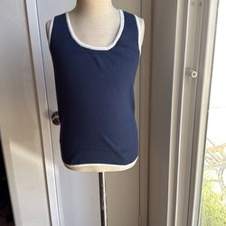 Size small-navy tank top
