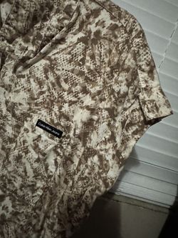 Snakeskin top
