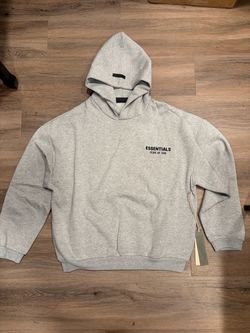 Fear of God Essentials Hoodie Light Heather Grey (Size S)