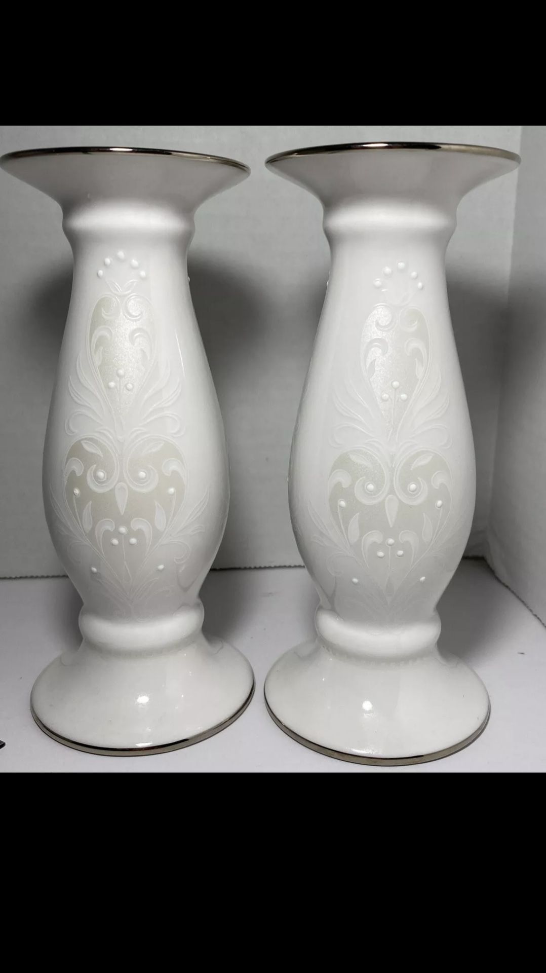 Lenox Wedding Candle Sticks