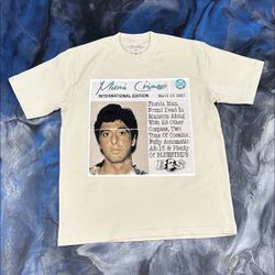 BluestripsLA Scarface Tee - Beige