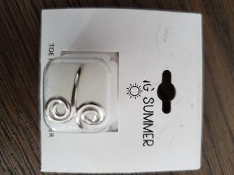 Ladies Sterling Summer toe ring
