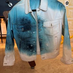 Louis Starry Sky Denim Jacket Sz S BY VIRGIL 