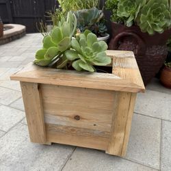 Reclaimed Cedar & Pine Planter