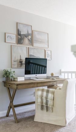 World Market Wood Campaign Desk