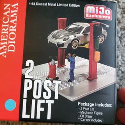 1:64 Mijo 2 Post Lift With Oil