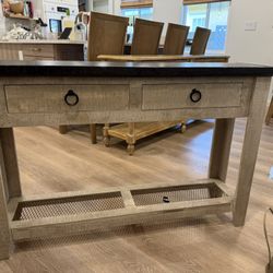 Rustic Wood Console (Entry/Foyer) Table Good Condition