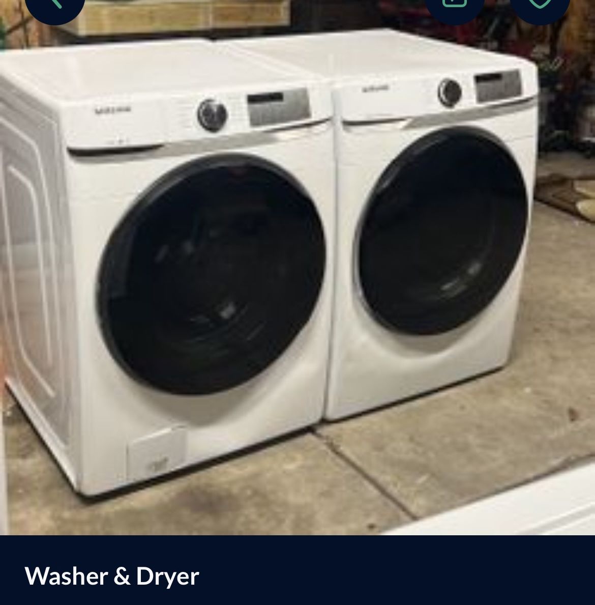 Washer & Dryer