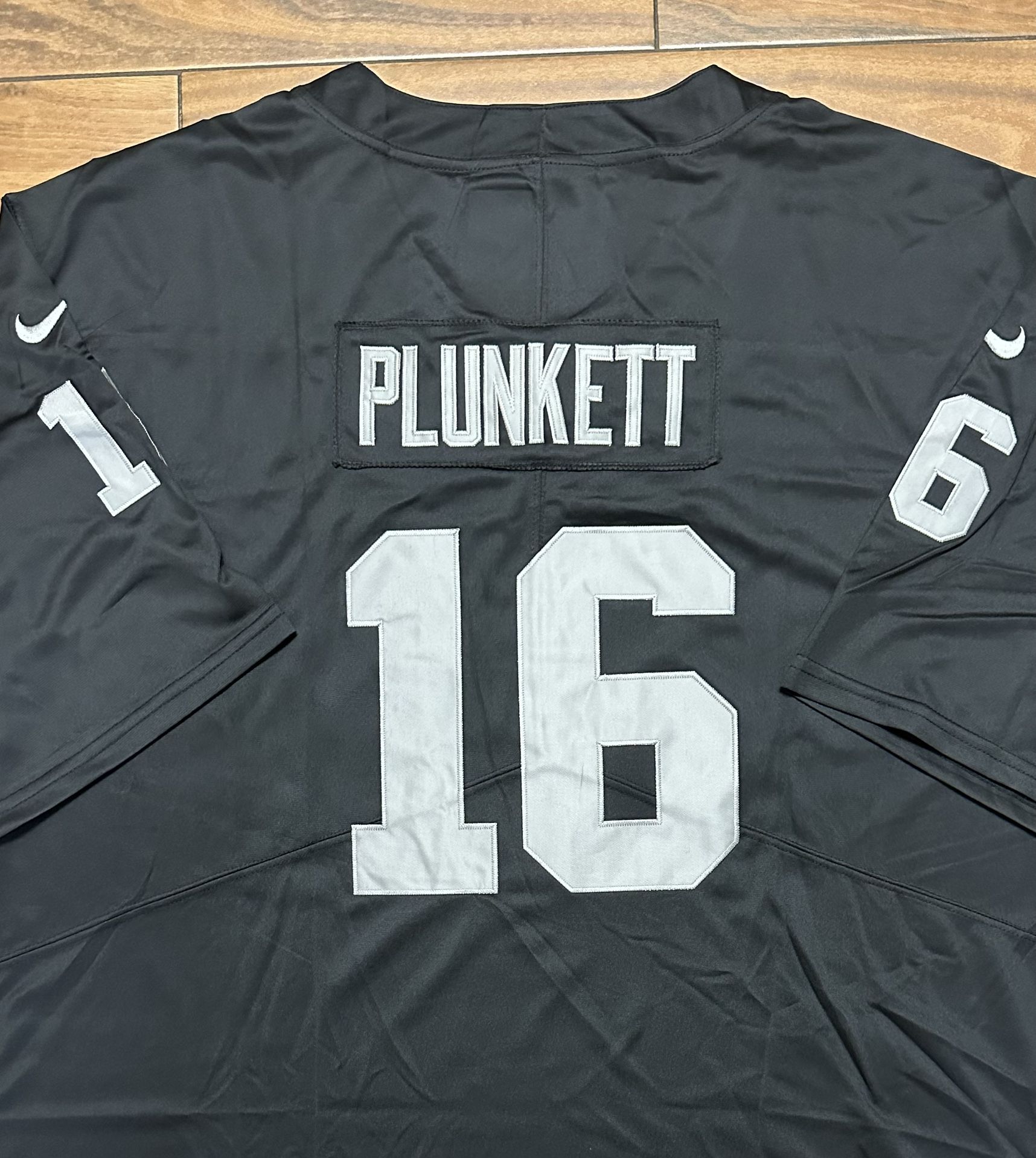 Raiders Plunkett Jersey Black 16