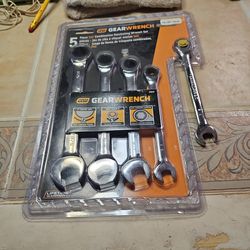 Wrenches Gearwrench 5count Ratcheting Combo New In Package ,E MESA, 