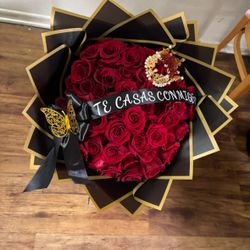 50 Red Rose Bouquet 
