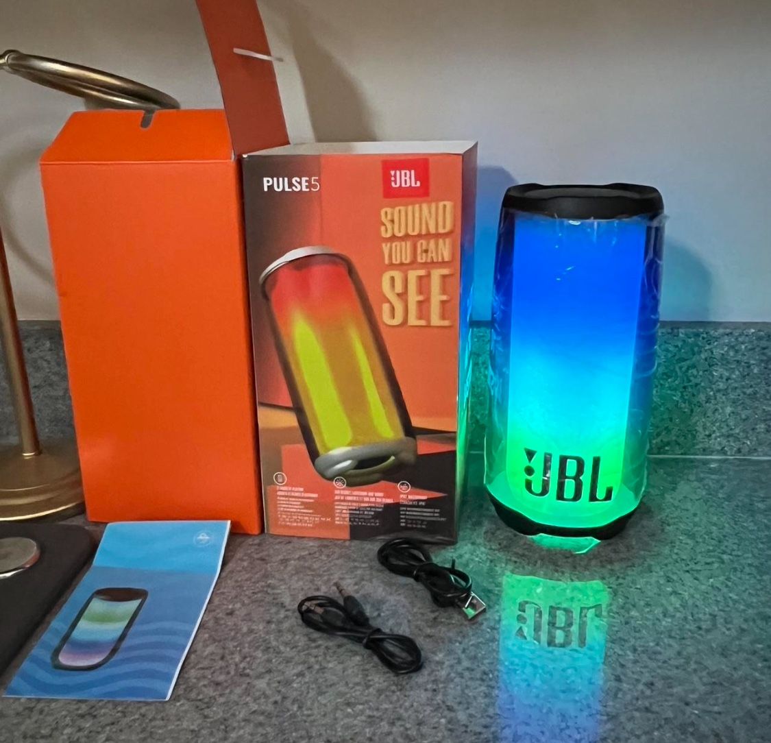 JBL Pulse 5 Portable Bluetooth Speaker with LED Light Show