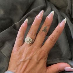 1 CT White Gold Engagement Ring