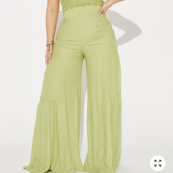 Malta Vacay Jumpsuit - Green - Medium