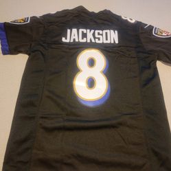 Lemar Jackaon Black Kids Large Jersey New With Tags Stitched 