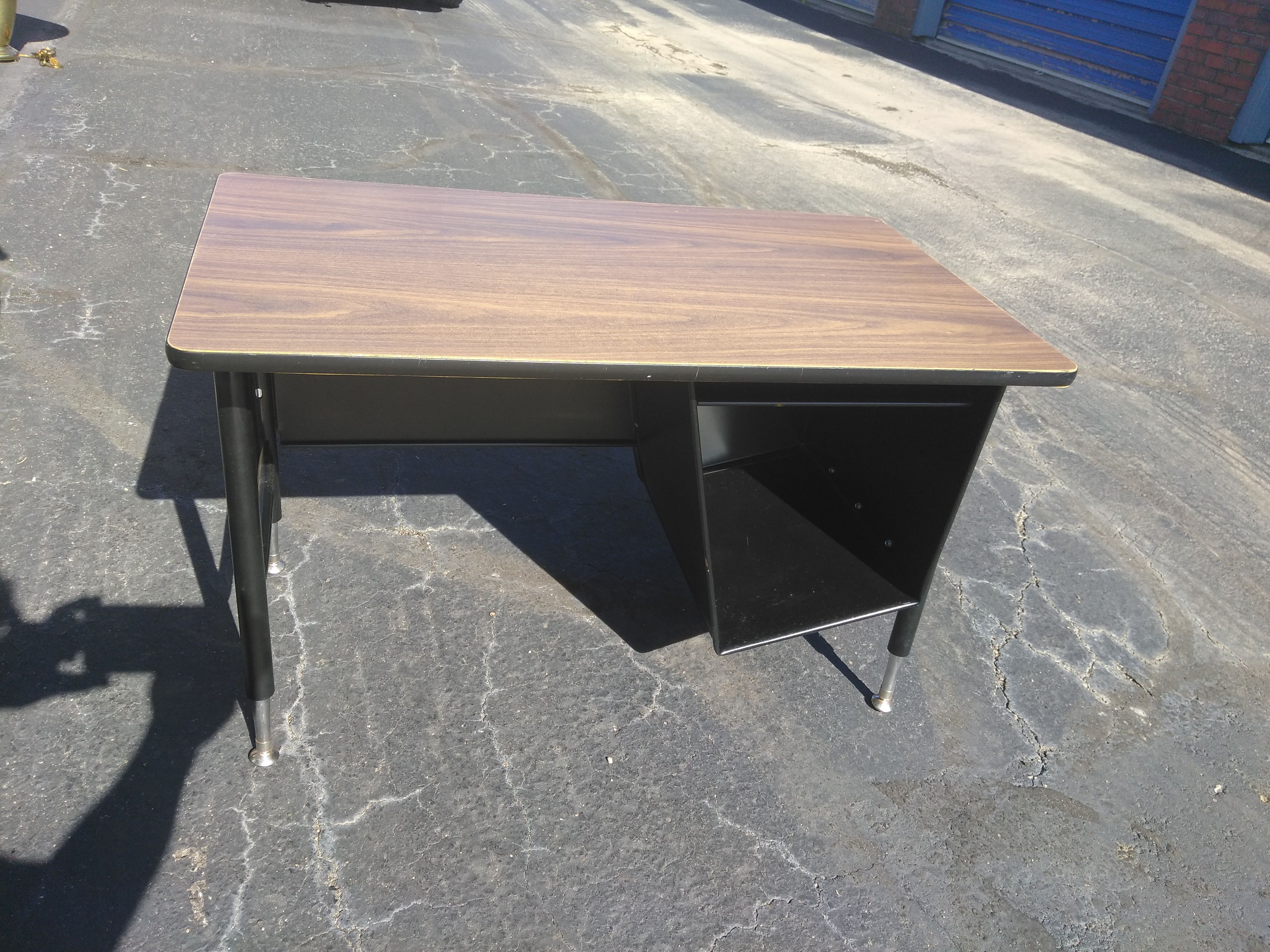 Desk $10 height adjustable 2 available