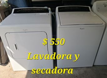 Lavadora y secadora