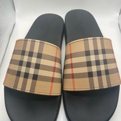 Burberry slides